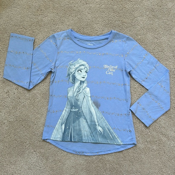 Disney Frozen 2 girl night gowns, dress and top bundle - Picture 9 of 11